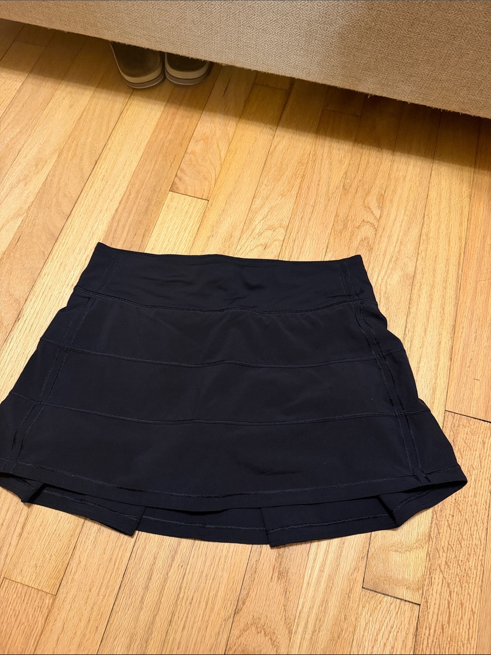 Women's Black Active Skort - Lightweight Performance Shorts
